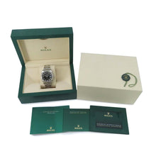 将图像加载到图库查看器中，ROLEX Datejust W41mm Stainless Steel K18WG Black/10PD Dial126334G
