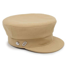 Load image into Gallery viewer, HERMES Cap Julietta Seashell Size 59 Beige Cotton100%
