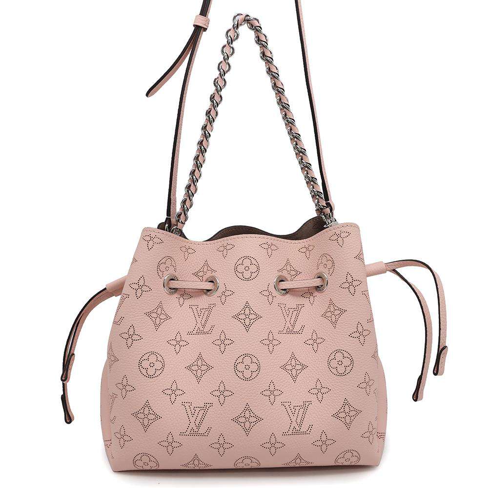 LOUIS VUITTON Bella Jasmin PinkM23195 Monogram Mahina