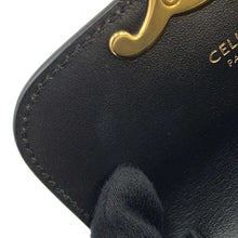 将图像加载到图库查看器中，CELINE Mini Claude Shoulder Black10I513 Calf Leather Size Mini
