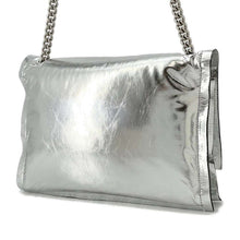 Load image into Gallery viewer, Ferragamo Vara ChainShoulder Bag Viva SilverGG-211287 Leather
