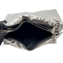 Load image into Gallery viewer, Ferragamo Vara ChainShoulder Bag Viva SilverGG-211287 Leather
