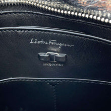 Load image into Gallery viewer, Ferragamo Vara ChainShoulder Bag Viva SilverGG-211287 Leather
