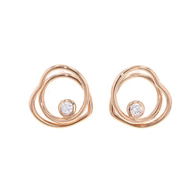 将图像加载到图库查看器中，HERMES Caba Cityslide clutchertige Cool EarringsH119515B 18K Pink Gold
