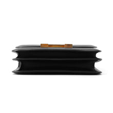 将图像加载到图库查看器中，HERMES Constance Black Swift Leather Size Mini
