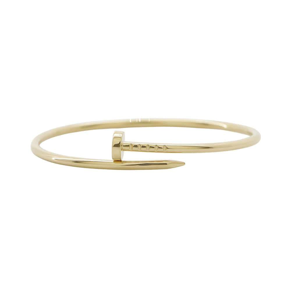 CARTIER Juste un Clou Bracelet Size SM//16B6062616 18K Yellow Gold