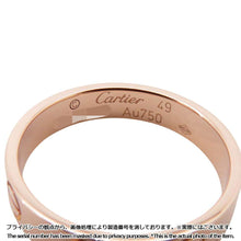 Load image into Gallery viewer, CARTIER Mini Love Ring Size 49/#9B4085249 18K Pink Gold
