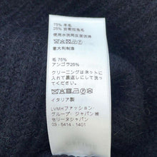 将图像加载到图库查看器中，CELINE Logo knit sweater Size M Black2A19R205O Wool 75% Angola 25%
