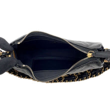 Load image into Gallery viewer, CHANEL CHANEL19 Matelasse Hobo Bag One Shoulder Bag BlackAP3647 Lambskin Size Small
