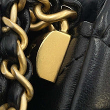 Load image into Gallery viewer, CHANEL CHANEL19 Matelasse Hobo Bag One Shoulder Bag BlackAP3647 Lambskin Size Small
