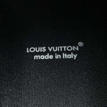 将图像加载到图库查看器中，LOUIS VUITTON Trainer Maxi Line Sneakers Noir1ACF6D Rubber Nylon Patent Leather Size 5H
