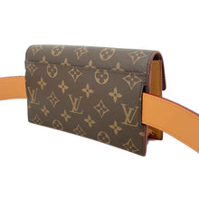 将图像加载到图库查看器中，LOUIS VUITTON SPadlock belt pouch BrownM44667 Monogram Size PM
