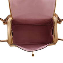 Load image into Gallery viewer, HERMES Lindy Verso Chai/Mauve Sylvestre Swift Leather Size 26
