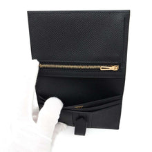 将图像加载到图库查看器中，HERMES Bean compact Black Epsom
