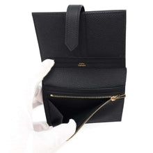 Load image into Gallery viewer, HERMES Bean compact Black Epsom
