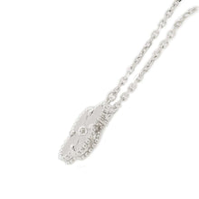 Load image into Gallery viewer, Van Cleef &amp; Arpels Vintage Alhambra Pendant GuillochéVCARP9XG00 18K White Gold
