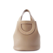 将图像加载到图库查看器中，HERMES in-the-loop tote Etoupe Taurillon Clemence Swift Leather Size MM
