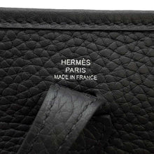 Load image into Gallery viewer, HERMES Evelyne Black Taurillon Clemence Size TPM
