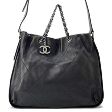 Load image into Gallery viewer, CHANEL one belt Bag Black Lambskin
