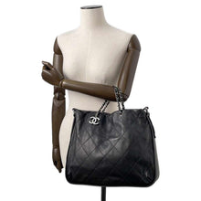 Load image into Gallery viewer, CHANEL one belt Bag Black Lambskin
