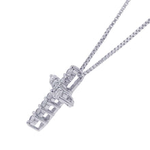 Load image into Gallery viewer, MONNICKENDAM Monnickendam Diamond Cloth Necklace Pt900 Pt850
