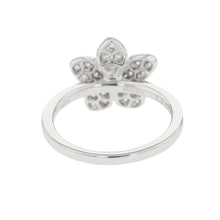 将图像加载到图库查看器中，GRAFF Wildflower Pavé Diamond Ring Size Approximately No. 10RGR848 18K White Gold
