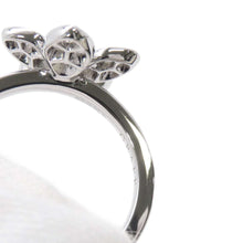 将图像加载到图库查看器中，GRAFF Wildflower Pavé Diamond Ring Size Approximately No. 10RGR848 18K White Gold
