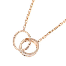 将图像加载到图库查看器中，CARTIER Baby Love Necklace 18K Pink Gold
