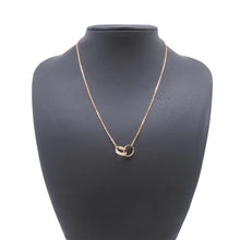 将图像加载到图库查看器中，CARTIER Baby Love Necklace 18K Pink Gold
