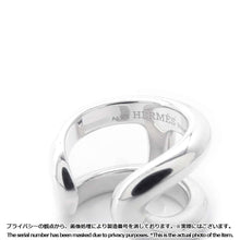 将图像加载到图库查看器中，HERMES Osmoz Ring Size GM/52/#12 SV925
