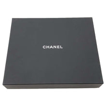 Load image into Gallery viewer, CHANEL Sequins logo scarf BlackAA9552 Cashmere100%
