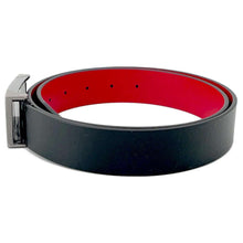 Load image into Gallery viewer, Christian Louboutin RICKY BELT35 Black/Red1195192 Leather Size 95
