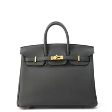 将图像加载到图库查看器中，HERMES Birkin Vert Fonce Togo Leather Size 25
