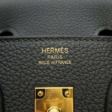 将图像加载到图库查看器中，HERMES Birkin Vert Fonce Togo Leather Size 25
