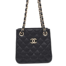 Load image into Gallery viewer, CHANEL Bucket ChainShoulder Bag BlackAS3176 Caviar Leather Size Mini
