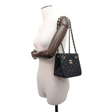 Load image into Gallery viewer, CHANEL Bucket ChainShoulder Bag BlackAS3176 Caviar Leather Size Mini
