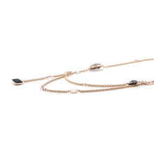 Load image into Gallery viewer, HERMES Multi Stone Chaine d&#39;Ancre Necklace 18K Pink Gold
