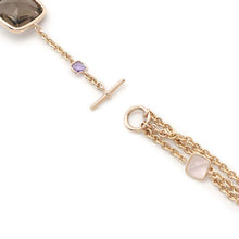 Load image into Gallery viewer, HERMES Multi Stone Chaine d&#39;Ancre Necklace 18K Pink Gold
