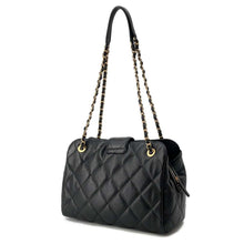 Load image into Gallery viewer, CHANEL Matelasse Large Bowling Bag BlackAS4978 Soft Caviar Leather
