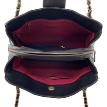 Load image into Gallery viewer, CHANEL Matelasse Large Bowling Bag BlackAS4978 Soft Caviar Leather
