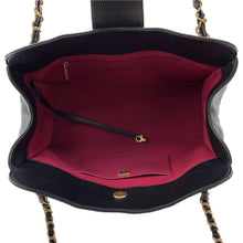 Load image into Gallery viewer, CHANEL Matelasse Large Bowling Bag BlackAS4978 Soft Caviar Leather
