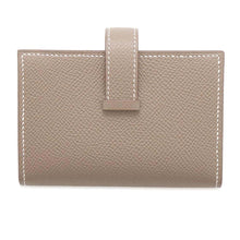 Load image into Gallery viewer, HERMES Bearn Mini Card Case Etoupe Epsom
