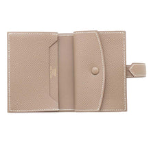 Load image into Gallery viewer, HERMES Bearn Mini Card Case Etoupe Epsom
