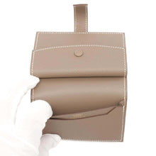 Load image into Gallery viewer, HERMES Bearn Mini Card Case Etoupe Epsom
