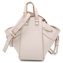 Load image into Gallery viewer, LOEWE Hammock Drawstring 2WAYBag Ivory314.39.V07 Leather Size Mini
