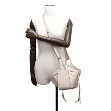 Load image into Gallery viewer, LOEWE Hammock Drawstring 2WAYBag Ivory314.39.V07 Leather Size Mini
