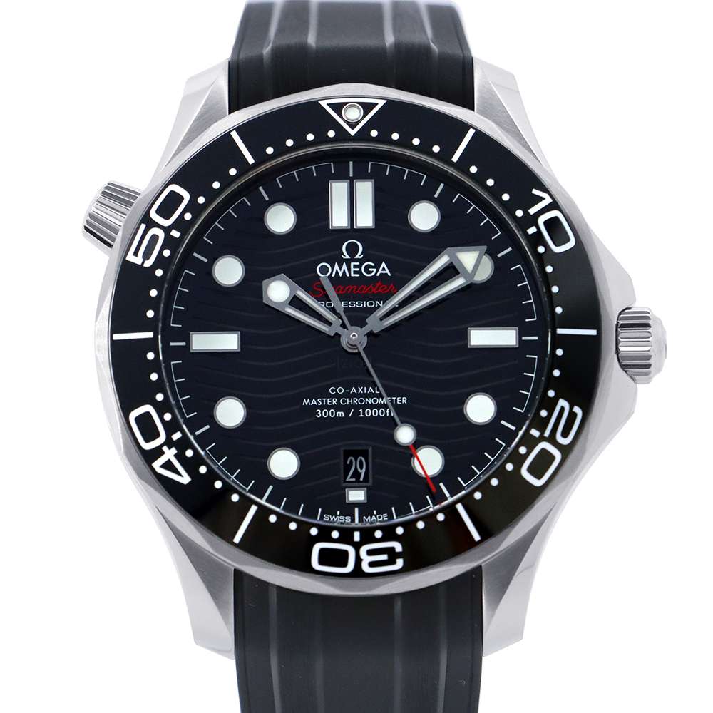 OMEGA Seamaster Diver 300M Co-Axial Master Chronometer W42mm Stainless Steel Rubber Black Dial210.32.42.20.01.001