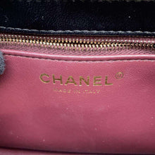 将图像加载到图库查看器中，CHANEL Trendy CC Top Handle Mini Flap Bag BlackAS4654 Lambskin
