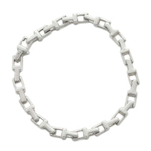 将图像加载到图库查看器中，TIFFANY&amp;Co. T Narrow Bracelet Sv925
