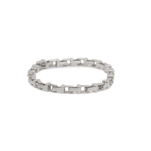 将图像加载到图库查看器中，TIFFANY&amp;Co. T Narrow Bracelet Sv925
